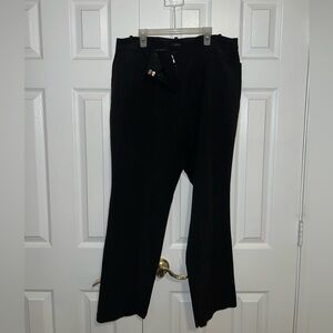 Worthington Modern Fit Black Trousers